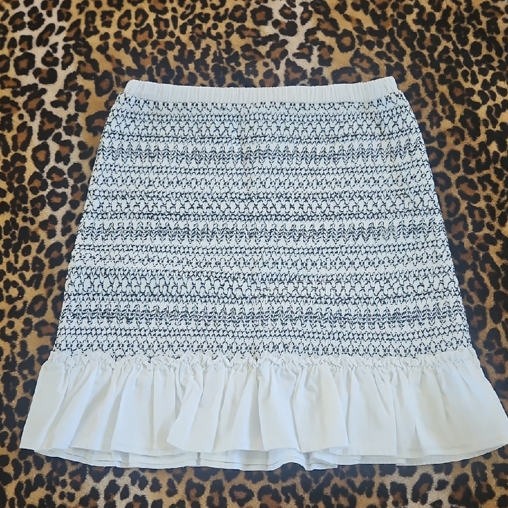 NWT Chelsea & Violet Somerset White Skirt, XS